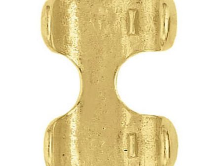 Rope Clamp 7 8  x 1-3 4  Solid Brass 1 Count by Weaver Leather Cheap