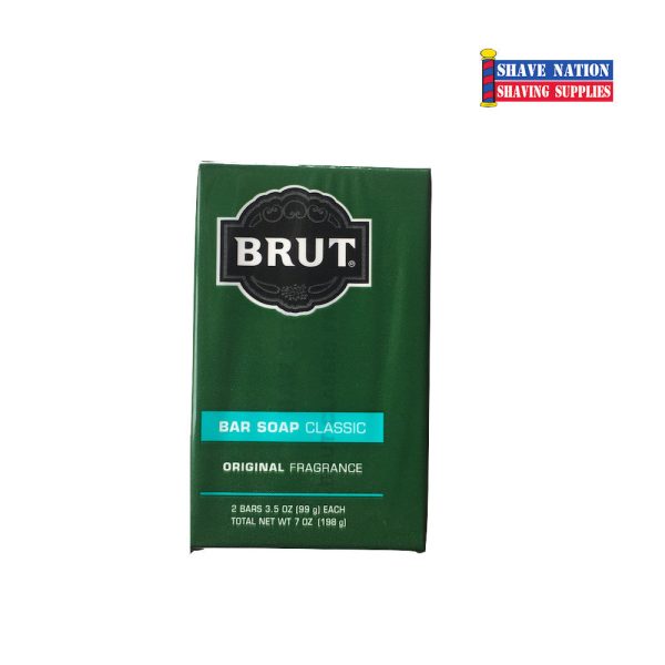 BRUT Bar Soap Classic Scent 2 Pack Supply