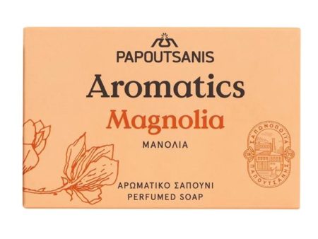 Papoutsanis Magnolia Bar Soap Online now