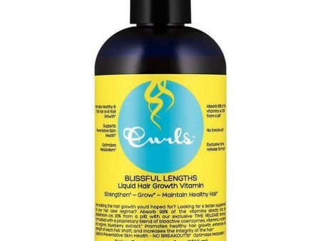 Curls: Blissful Lengths Liquid Hair Growth Vitamin 8oz Online now