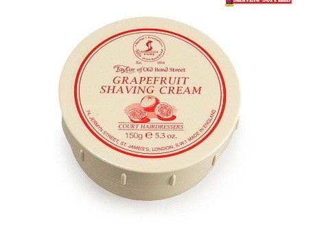 Taylor of Old Bond Street Grapefruit Shaving Cream Jar Online Hot Sale