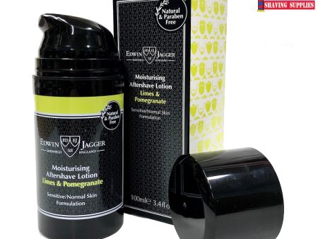 Edwin Jagger Moisturizing Aftershave Lotion Limes & Pomegranate Discount