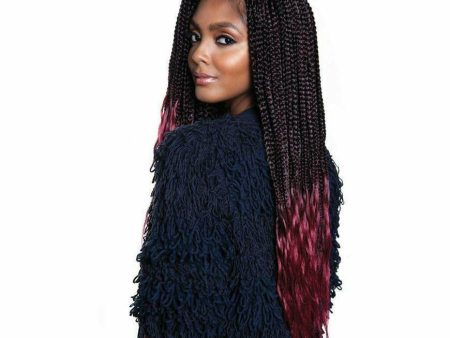 Afri-Naptural: 3X Kritz Box Braid 24  (BOX305) For Discount