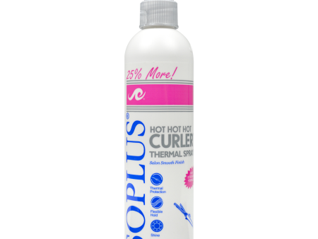 Isoplus: Hot Hot Hot Curler Thermal Spray 10oz For Sale