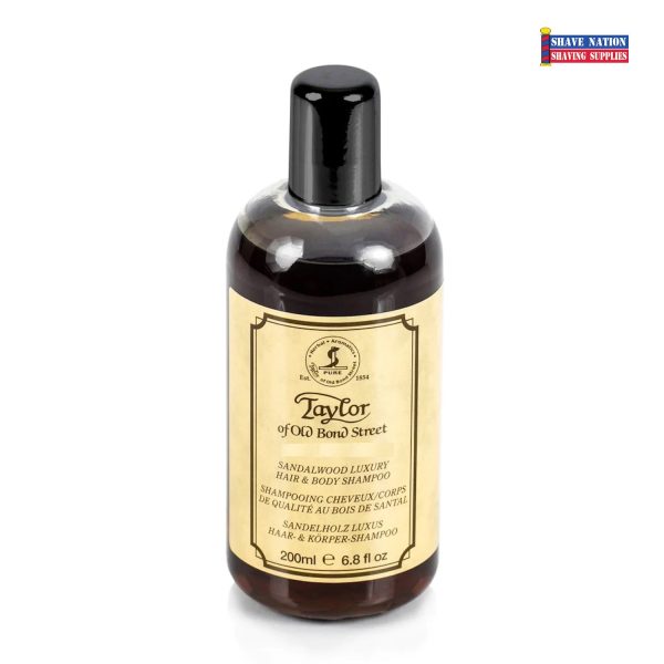 Taylor of Old Bond Street Sandalwood Hair & Body Shampoo 200ml Online Hot Sale