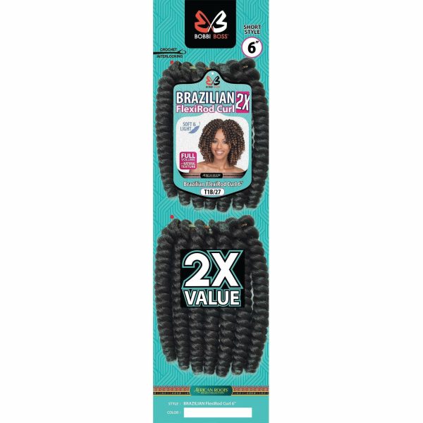 Bobbi Boss: 2X Brazilian Flexirod Curl 6  Online now