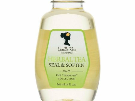 Camille Rose Naturals: Herbal Tea Seal & Softening Leave-In Hair Conditioner 9oz Hot on Sale