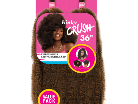 Janet Collection: 3X Kinky Crush Bulk 36  - FINAL SALE Supply