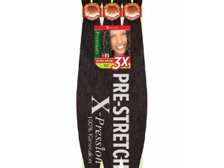 X-Pression: 3X Ultra Pre-Stretched Braid 52  For Cheap