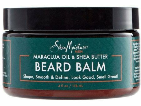 Shea Moisture: Maracujua & Shea Oils Beard Balm 4oz Hot on Sale