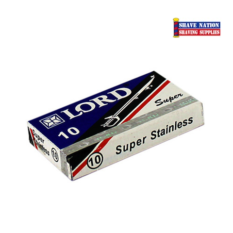 Lord Super Stainless DE Blades 10Pk. For Discount