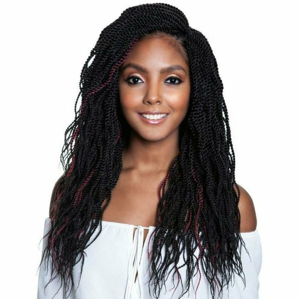 Afri-Naptural: 3X Pre-Stretched Wavy Senegal Twist 18” (SB305)- FINAL SALE For Cheap