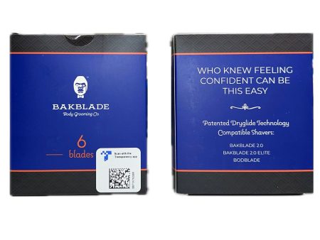 BAKBLADE DRYGLIDE Replacement Cartridges 6 Pk. Online