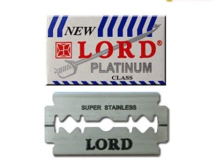 Lord Platinum DE Blades 5Pk. Hot on Sale