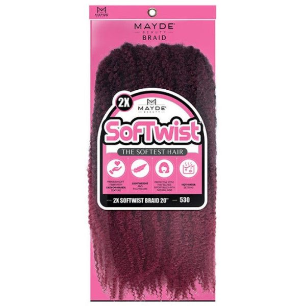 Mayde Beauty: 2X Softwist Braid 20  Crochet Braids - FINAL SALE For Discount