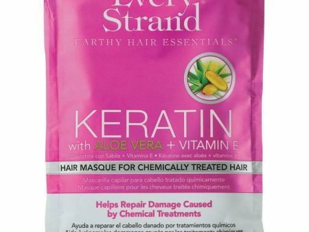 Every Strand: Keratin with Aloe Vera + Vitamin E Hair Masque for Chemically Treated Hair 1.75oz For Sale