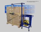 Trolley for horizontal plastic strapping applications Cheap