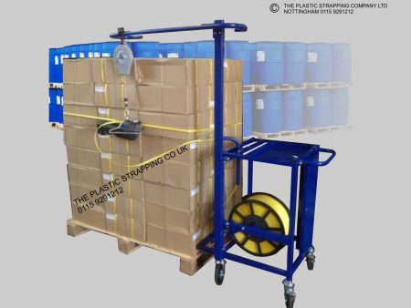 Trolley for horizontal plastic strapping applications Cheap