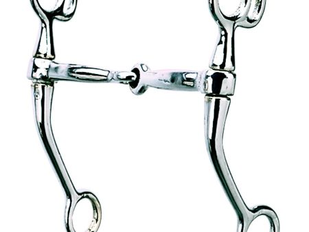 Weaver Tom Thumb Snaffle Bit, 5  Mouth, Chrome Plated Supply