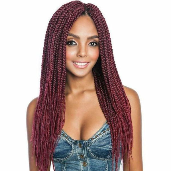 Afri-Naptural: 3X Pre-Stretched Box Braid 20  (TWB301) Online Sale