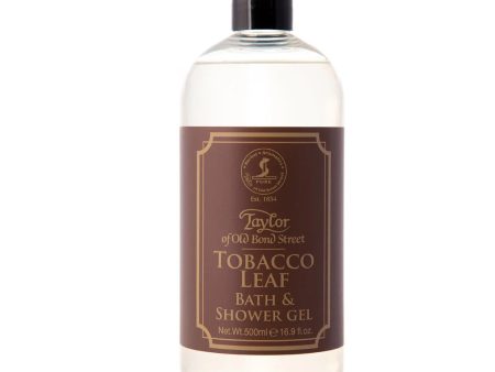 Taylor of Old Bond Street Tobacco Leaf Bath & Shower Gel 500ml Online Sale