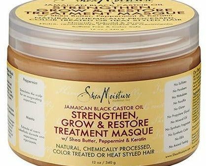 Shea Moisture: Jamaican Black Castor Oil Treatment Masque 12oz Online Hot Sale