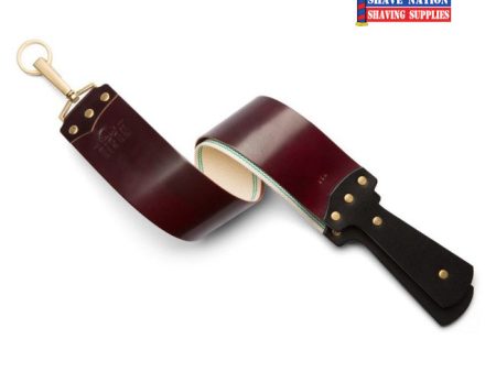 Bison Ezra Arthur 2-1 2 Inch Shell Cordovan Leather Strop-Various Colors For Cheap