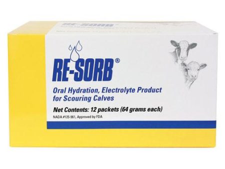 Zoetis® RE-SORB® Oral Hydration Electrolyte for Scouring Calves Online