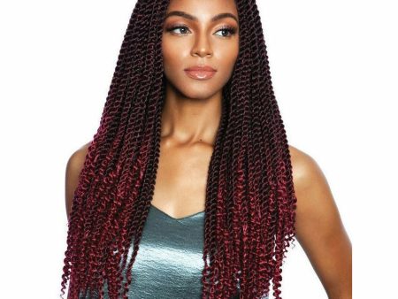 Afri-Naptural: 3X COILY ENDS SENEGAL TWIST 18  (SB308) - FINAL SALE For Cheap