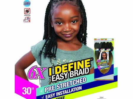 Afri-Naptural: 6X I-Define Kids Easy Braid 30  (KBRD601) For Cheap