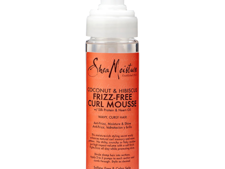 Shea Moisture: Coconut & Hibiscus Frizz-Free Curl Mousse 7.5oz For Cheap