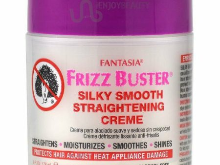 Fantasia: Frizz Buster Silky Smooth Straightening Creme 6oz Online Sale