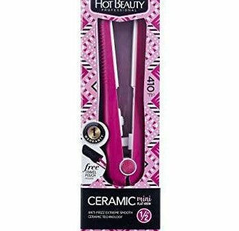 Hot Beauty: Ceramic Mini Flat Iron 1 2  For Cheap