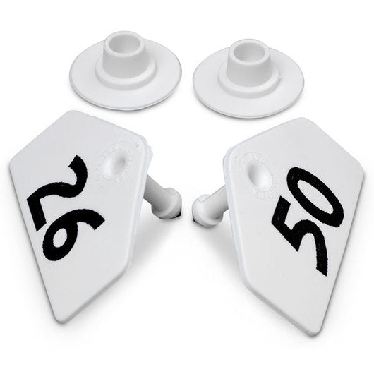 Allflex Global Large Numbered Calf Ear Tags White 26-50 Online now