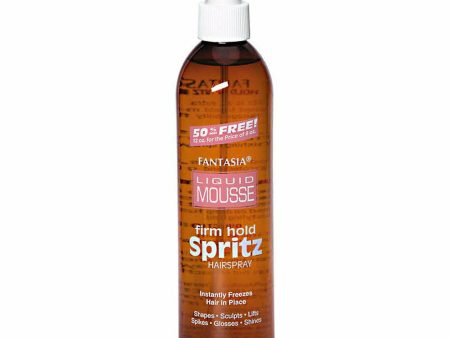 FANTASIA: Liquid Mousse Firm Hold Spritz Hairspray 12oz Hot on Sale