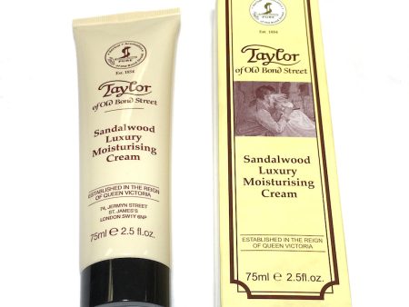 Taylor of Old Bond Street Sandalwood Luxury Moisturising Cream For Sale