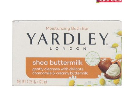 Yardley Shea Buttermilk Bar Soap Online