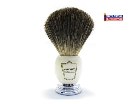 Parker Black Badger Brush Marble Online