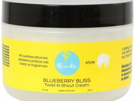 Curls: Blueberry Bliss Twist N Shout Cream 8oz For Discount