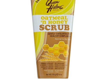 Queen Helene: Oatmeal Honey Natural Face Scrub 6oz Cheap