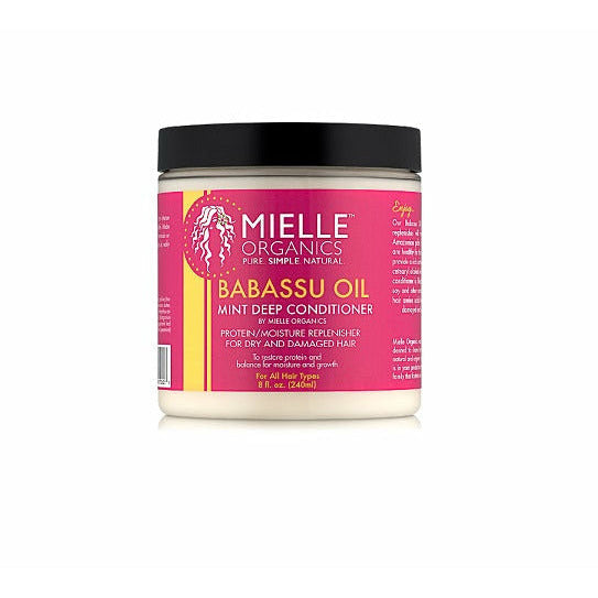 Mielle Organics: Babassu Oil & Mint Deep Conditioner 8oz Online now