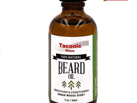 Taconic Urban Woods Beard Oil 100% Natural Online now