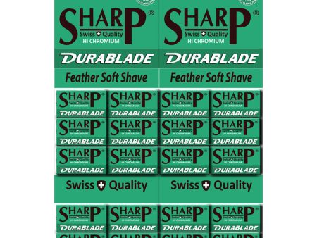 Sharp Hi Chromium DURABLADE DE Blades 100ct For Cheap