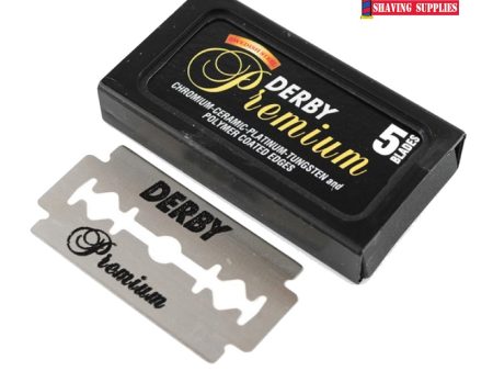 Derby Premium DE Blades 5 PK For Cheap