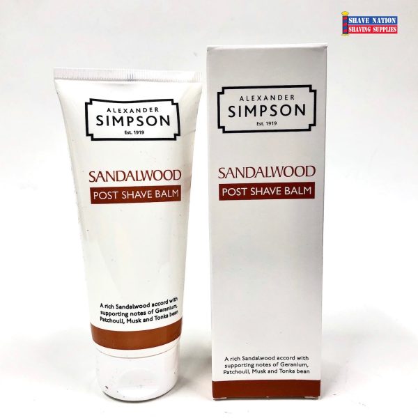 Alexander Simpsons Est. 1919 Post Shave Aftershave Balm Online