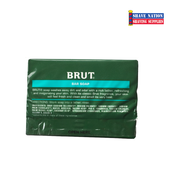 BRUT Bar Soap Classic Scent 2 Pack Supply