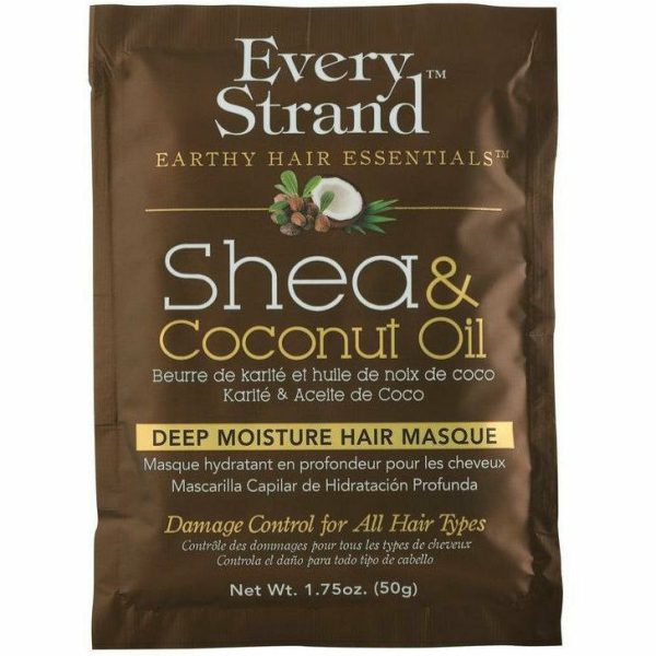 Every Strand: Shea & Coconut Oil Deep Moisture Hair Masque 1.75oz Hot on Sale