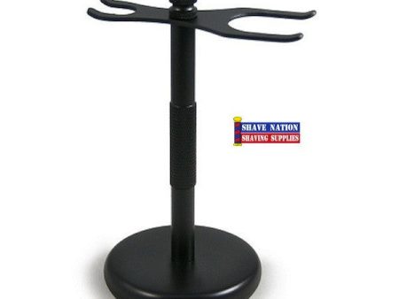 Colonel Conk Razor & Brush Stand-Black Hot on Sale