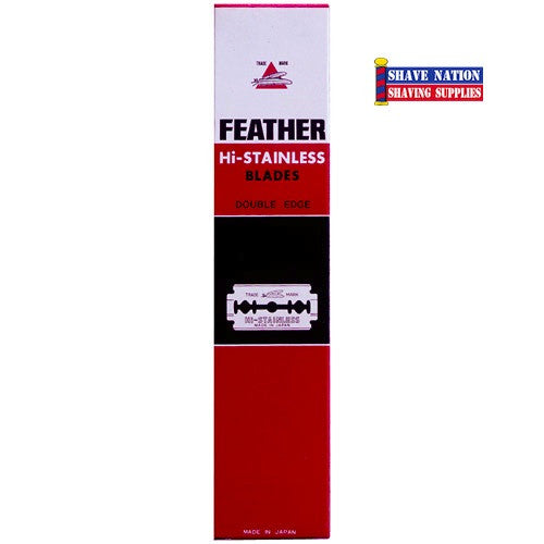 Feather Hi-Stainless DE Blades 20x5 100ct Cheap