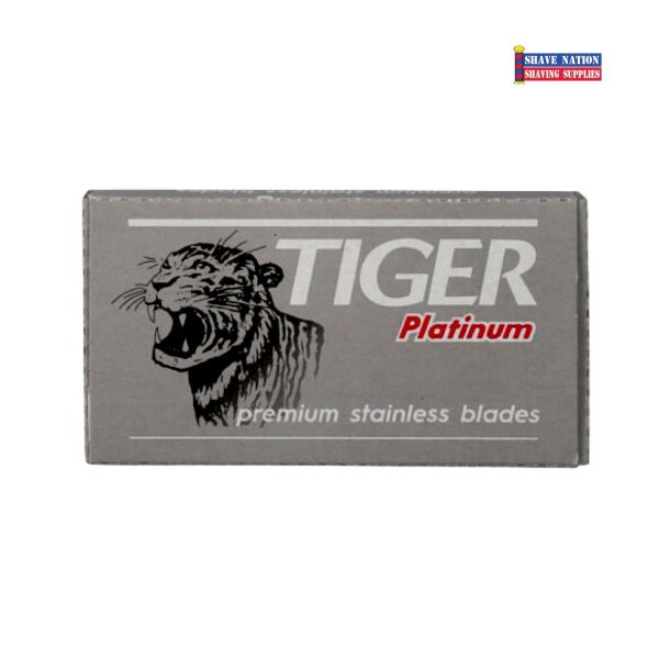 Tiger Premium Platinum DE Blades 5pk Hot on Sale